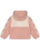 Deux Par Deux Deux par Deux Girls' Reversible Mid-Season Fleece Flower Sleeve Hooded Jacket - 3