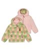 Deux Par Deux Deux par Deux Girls' Reversible Mid-Season Fleece Full Zip Hooded Jacket - 1