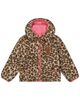 Deux Par Deux Deux par Deux Girls' Reversible Mid-Season Fleece Hooded Jacket - 2
