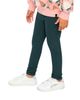 Deux Par Deux Deux par Deux Girls' Ribbed Elastic Waist Logo Patch Leggings - 5