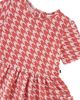 Deux Par Deux Deux par Deux Girls' Short Sleeve Dress with Pockets Houndstooth - 3
