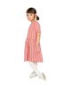 Deux Par Deux Deux par Deux Girls' Short Sleeve Dress with Pockets Houndstooth - 5