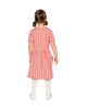 Deux Par Deux Deux par Deux Girls' Short Sleeve Dress with Pockets Houndstooth - 6