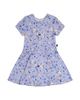 Deux Par Deux Deux par Deux Girls' Short Sleeve Unicorn Drop Waist Dress - 1