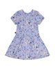 Deux Par Deux Deux par Deux Girls' Short Sleeve Unicorn Drop Waist Dress - 2