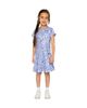 Deux Par Deux Deux par Deux Girls' Short Sleeve Unicorn Drop Waist Dress - 4