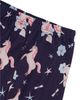 Deux Par Deux Deux par Deux Girls' Soft Elastic Waistband Unicorn Leggings - 3