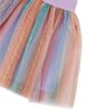 Deux Par Deux Deux par Deux Girls' Sparkle Mesh Overlay Lined Skirt - 3