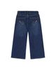 Deux Par Deux Deux par Deux Girls' Stretch Denim Embroidered Flower Jeans - 2