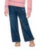 Deux Par Deux Deux par Deux Girls' Stretch Denim Embroidered Flower Jeans - 4