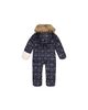 Deux Par Deux Deux par Deux Girls' Teddy Bears Snug Car Seat Fleece Neckwarmer One Piece Snowsuit - 2