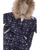 Deux Par Deux Deux par Deux Girls' Teddy Bears Snug Car Seat Fleece Neckwarmer One Piece Snowsuit - 4