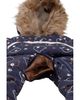 Deux Par Deux Deux par Deux Girls' Teddy Bears Snug Car Seat Fleece Neckwarmer One Piece Snowsuit - 5