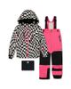 Deux Par Deux Deux par Deux Girls' Teknik Checkered Jacket & Pants Two Piece Snowsuit - 1