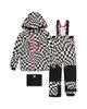 Deux Par Deux Deux par Deux Girls' Teknik Expandable Sleeve Fleece Lined Two Piece Jacket & Pants Snowsuit - 1