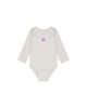 Deux Par Deux Deux par Deux Girls' Three Pack Organic Cotton Onesie Floral Print - 2