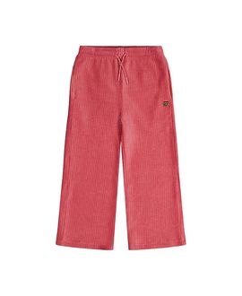 Deux Par Deux Deux par Deux Girls' Velour Elastic Waist Flare Pants
