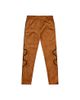 Deux Par Deux Deux par Deux Girls' Velvet Shimmer Finish Heart Applique Leggings - 1