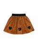 Deux Par Deux Deux par Deux Girls' Velvet Shimmer Heart Sequin Elastic Waist Skirt - 1