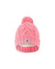 Deux Par Deux Deux par Deux Girls' Winter Cable Pattern Fleece-Lined Pompom Knit Hat - 1