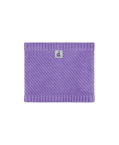 Deux Par Deux Deux par Deux Girls' Winter Knit Fleece Lined Stretch Neckwarmer
