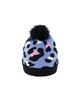 Deux Par Deux Deux par Deux Girls' Winter Leopard Jacquard Fleece-Lined Pompom Knit Hat - 2