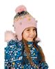 Deux Par Deux Deux par Deux Girls' Winter Peruvian Fleece-Lined Braided Pompom Knit Hat - 4