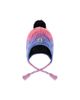 Deux Par Deux Deux par Deux Girls' Winter Peruvian Gradient Fleece-Lined Pompom Knit Hat - 1
