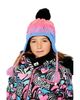 Deux Par Deux Deux par Deux Girls' Winter Peruvian Gradient Fleece-Lined Pompom Knit Hat - 2