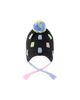 Deux Par Deux Deux par Deux Girls' Winter Peruvian Gummy Bear Fleece-Lined Pompom Knit Hat - 4