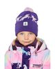 Deux Par Deux Deux par Deux Girls' Winter Unicorn Rolled Cuff Pompom Knit Hat - 4