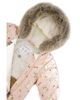 Deux Par Deux Deux par Deux Girls' Woodland Creatures One Piece Romper & Neckwarmer Snowsuit - 4