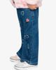 Deux par Deux Deux par Deux Heart Appliqué Embroidered Jeans - 3
