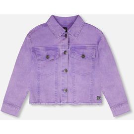 Deux par Deux Deux par Deux Heart Embroidery Denim Jacket