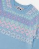 Deux par Deux Deux par Deux Knit Fair Isle Yoke Raglan Sleeve Dress - 3