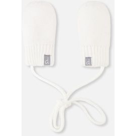Deux par Deux Deux par Deux Knit Fleece Lined Attached String Mittens