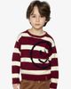 Deux par Deux Deux par Deux Knit Smiley Graphic Ribbed Cuffs Sweater - 3