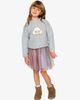 Deux par Deux Deux par Deux Knit Texture Poodle Appliqué Sweater - 3