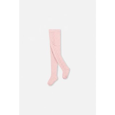 Deux par Deux Deux par Deux Knit Textured Smooth Stretch Cotton Blend Tights