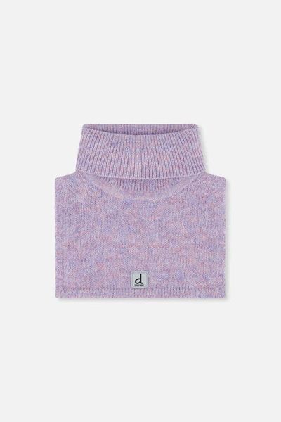 Deux par Deux Deux par Deux Knit Turtle Fleece Lined Foldover Neckwarmer