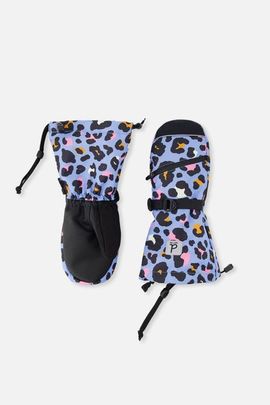 Deux par Deux Deux par Deux Leopard Teknik Waterproof Cordura Reinforced Winter Mittens