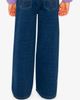 Deux par Deux Deux par Deux Lurex Topstitch Wide Leg Jeggings - 4