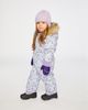 Deux par Deux Deux par Deux Mini Flowers Original One Piece Puffy Snowsuit with Removable Mittens and Boots - 3