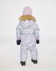Deux par Deux Deux par Deux Mini Flowers Original One Piece Puffy Snowsuit with Removable Mittens and Boots - 4