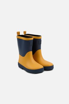 Deux par Deux Deux par Deux Natural Rubber Treaded Sole Rain Boots