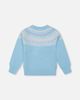 Deux par Deux Deux par Deux Nordic Jacquard Raglan Sleeve Ribbed Cuff Sweater - 2