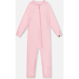 Deux par Deux Deux par Deux One Piece Fleece Zipper Asymmetric Thermal Underwear