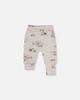 Deux par Deux Deux par Deux Organic Cotton Airplane Foldover Waist Evolutive Pants - 1