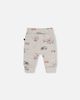 Deux par Deux Deux par Deux Organic Cotton Airplane Foldover Waist Evolutive Pants - 3