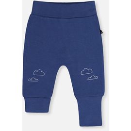 Deux par Deux Deux par Deux Organic Cotton Cloud Detail Foldover Waist Evolutive Pants